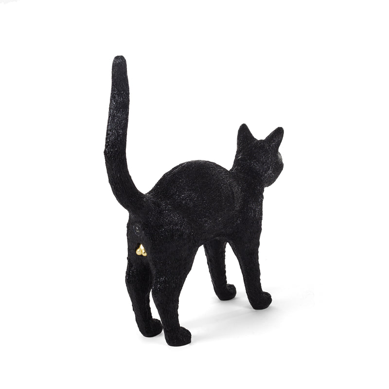 media image for cat lamp felix in black by seletti 2 269