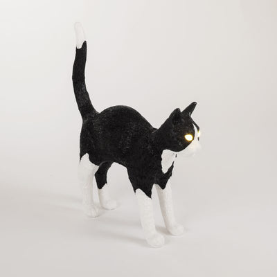 product image for cat lamp felix in black white by seletti 2 58