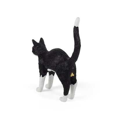 product image for cat lamp felix in black white by seletti 4 57