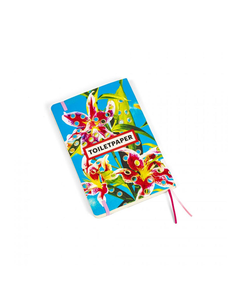 media image for notebook big flowers with holes by seletti 2 291