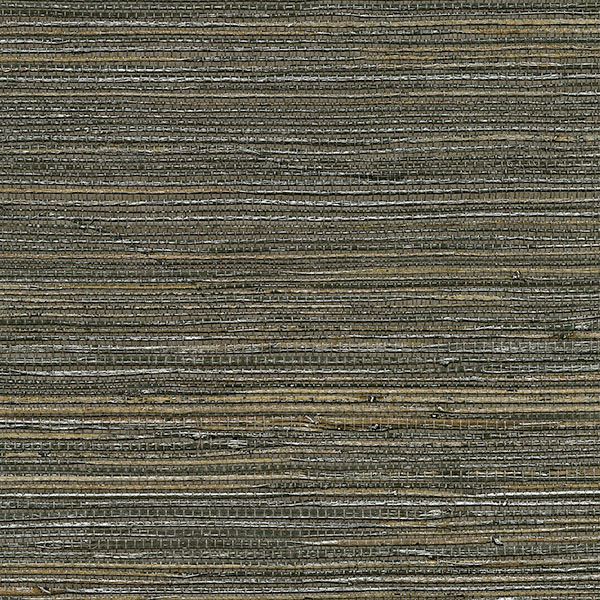 media image for Shandong Ramie Grasscloth Wallpaper in Chocolate by Brewster Home Fashions 284