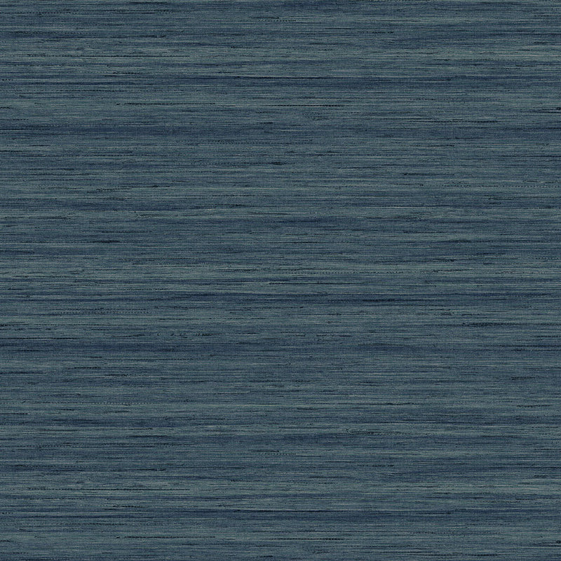 media image for Shantung Silk Wallpaper in Hampton Blue from the More Textures Collection by Seabrook Wallcoverings 272