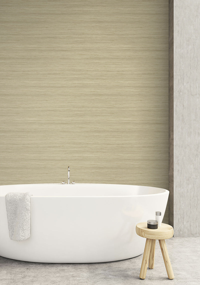 media image for Shantung Silk Wallpaper in Rye from the More Textures Collection by Seabrook Wallcoverings 215