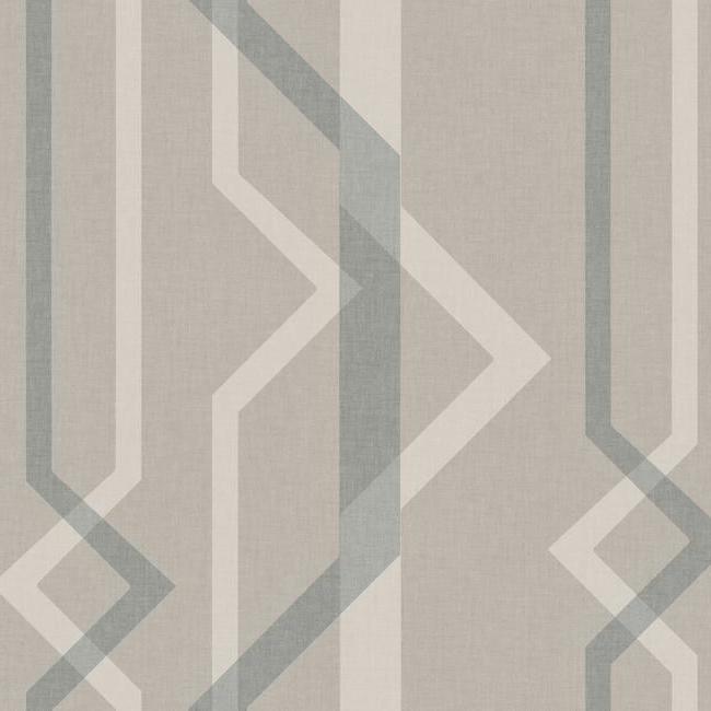 media image for Shape Shifter Wallpaper in Dark Beige from the Geometric Resource Collection by York Wallcoverings 22