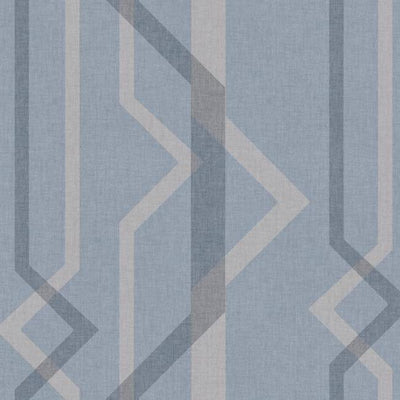 product image for Shape Shifter Wallpaper in Denim from the Geometric Resource Collection by York Wallcoverings 64