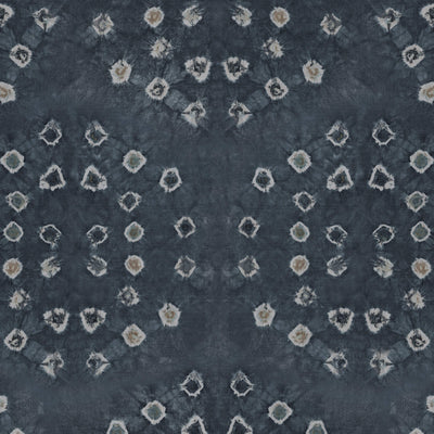 product image of Shibori Circle Wallpaper in Overdyed Black 575