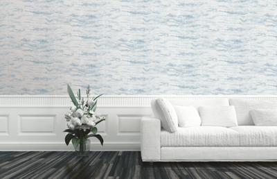 product image of Shibori Wallpaper in Blue and Cream from the Solaris Collection by Mayflower Wallpaper 594
