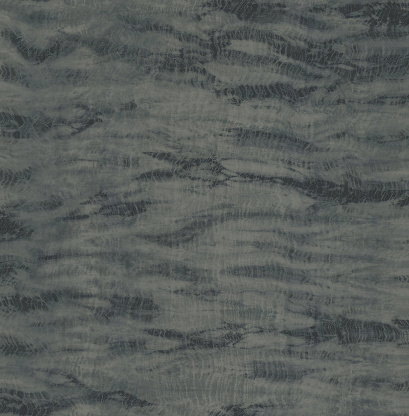 media image for Shibori Wallpaper in Black and Navy from the Solaris Collection by Mayflower Wallpaper 277