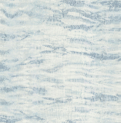 product image of sample shibori wallpaper in blue and cream from the solaris collection by mayflower wallpaper 1 57