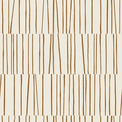 product image of sample shift copper and cream peel and stick wallpaper by tempaper 1 530