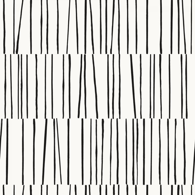 media image for sample shift self adhesive wallpaper in black and white by bobby berk for tempaper 1 295
