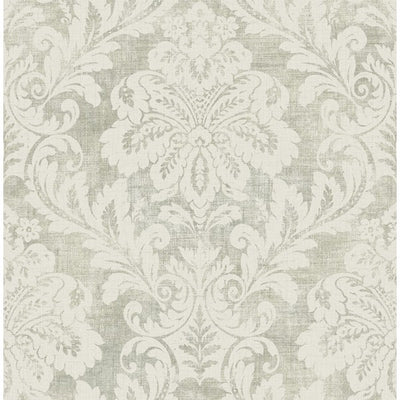 product image for Shimmer Damask Wallpaper in Grey by Seabrook Wallcoverings 84