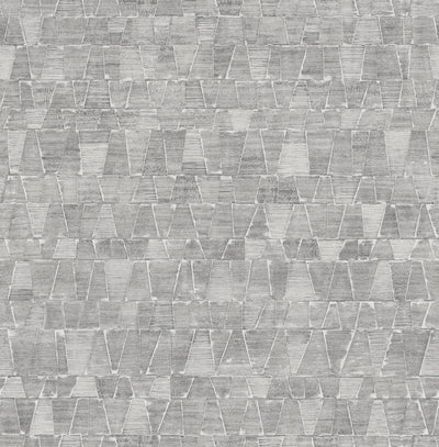 product image of Shingle Wallpaper in Grey and Cream from the Aerial Collection by Mayflower Wallpaper 586