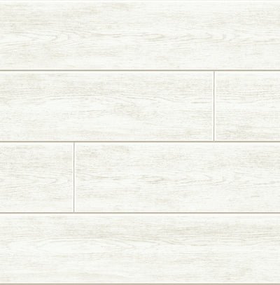 product image of sample shiplap peel and stick wallpaper in off white by nextwall 1 577