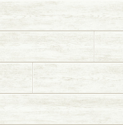 product image of Shiplap Peel-and-Stick Wallpaper in Off White by NextWall 515