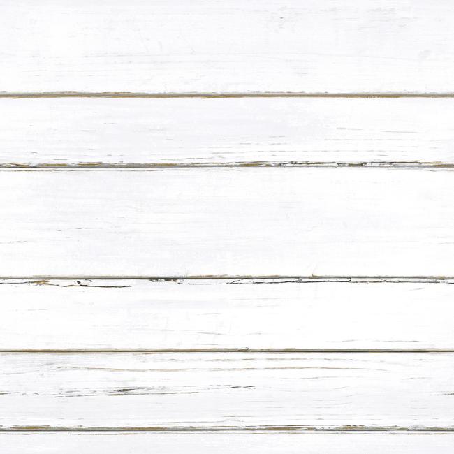 media image for Shiplap Peel & Stick Wallpaper in White by RoomMates for York Wallcoverings 251