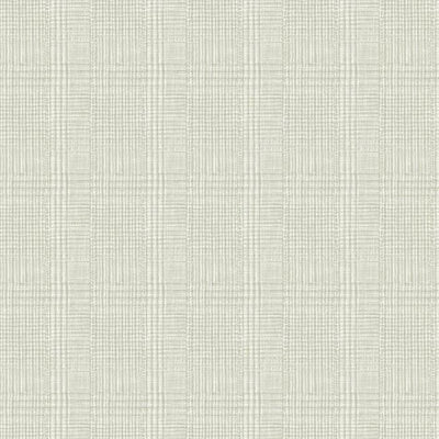 product image of Shirting Plaid Wallpaper in Off-White from the Traveler Collection by Ronald Redding 512