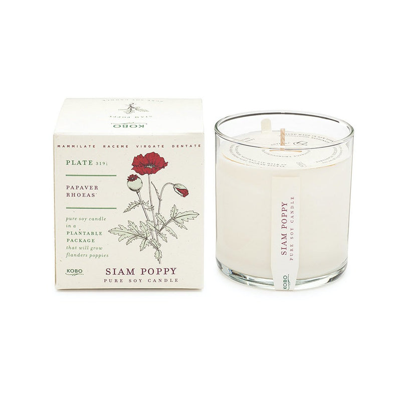 media image for siam poppy candle 1 22