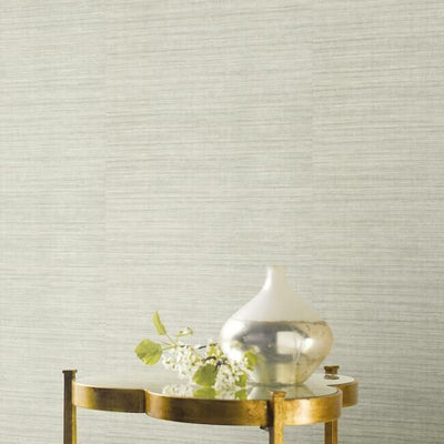product image for Silk Elegance Vinyl Wallpaper in Fog from the Ronald Redding 24 Karat Collection by York Wallcoverings 91