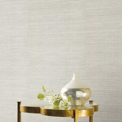 product image for Silk Elegance Vinyl Wallpaper in Snow from the Ronald Redding 24 Karat Collection by York Wallcoverings 45