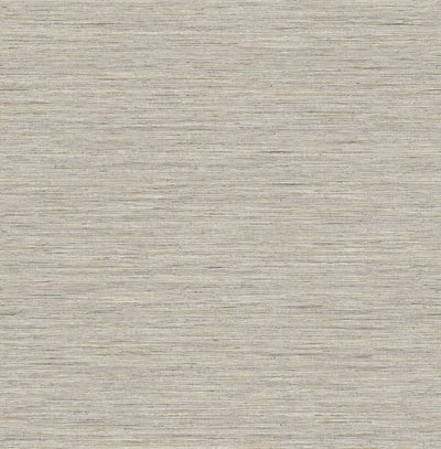 product image of sample silk texture wallpaper in warm silver from the caspia collection by wallquest 1 588