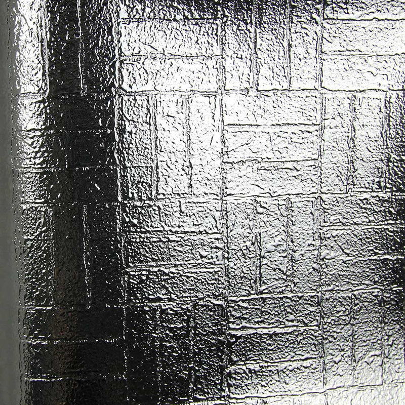 media image for sample silver tile foil wallpaper by julian scott designs 1 219