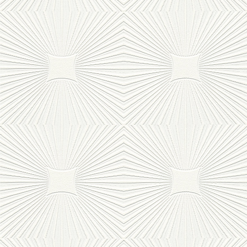 media image for Silvie White Tin Burst Paintable Wallpaper by Brewster Home Fashions 239