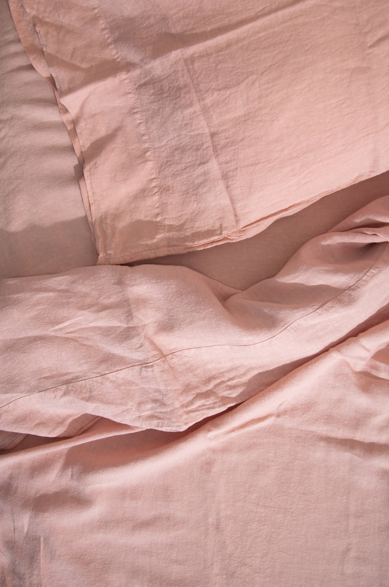 media image for Simple Linen King Bedding in Various Colors by Hawkins New York 215