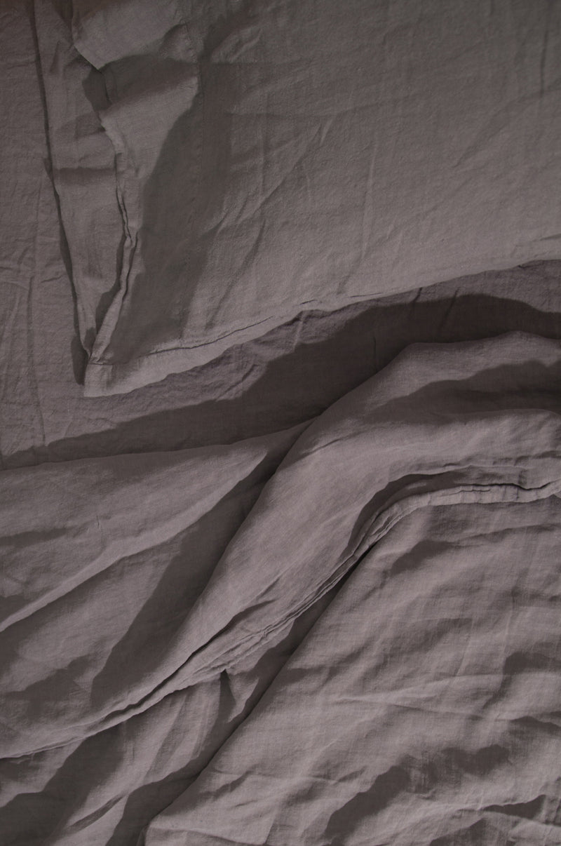 media image for Simple Linen King Bedding in Various Colors by Hawkins New York 281