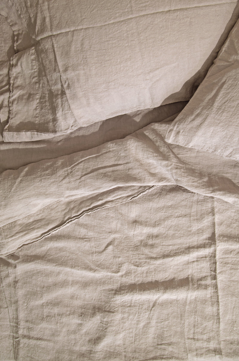 media image for Simple Linen King Bedding in Various Colors by Hawkins New York 226