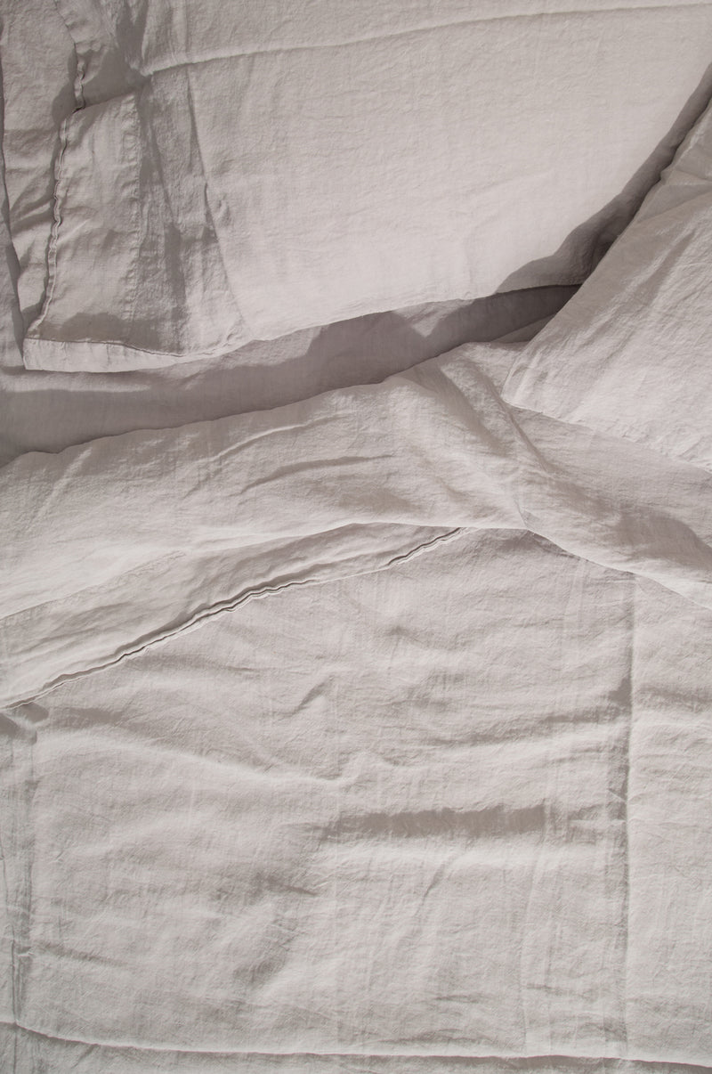 media image for Simple Linen King Bedding in Various Colors by Hawkins New York 299