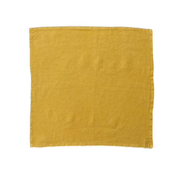 media image for Set of 4 Simple Linen Napkins in Various Colors by Hawkins New York 254