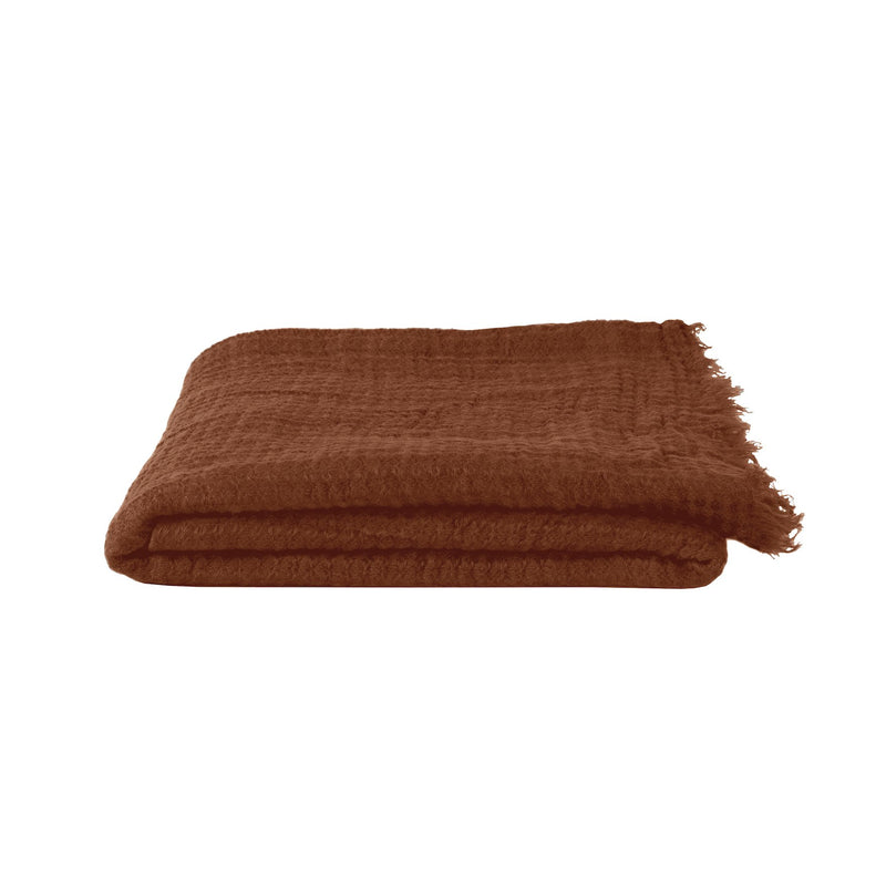 media image for Simple Linen Throw in Various Colors 272