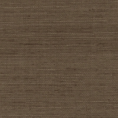 product image of Sisal Grasscloth Wallpaper in Ash Brown from the Luxe Retreat Collection by Seabrook Wallcoverings 58