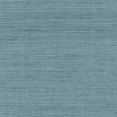 product image of Sisal Grasscloth Wallpaper in Blue Skies from the Luxe Retreat Collection by Seabrook Wallcoverings 551
