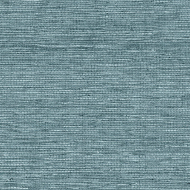 media image for Sisal Grasscloth Wallpaper in Blue Skies from the Luxe Retreat Collection by Seabrook Wallcoverings 242