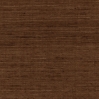 product image of Sisal Grasscloth Wallpaper in Chocolate from the Luxe Retreat Collection by Seabrook Wallcoverings 574