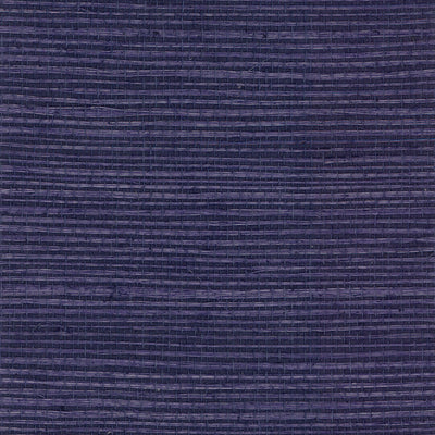 product image of Sisal Grasscloth Wallpaper in Indigo from the Luxe Retreat Collection by Seabrook Wallcoverings 555