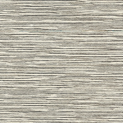 product image of sample sisal grasscloth wallpaper in ivory and jet black from the luxe retreat collection by seabrook wallcoverings 1 534