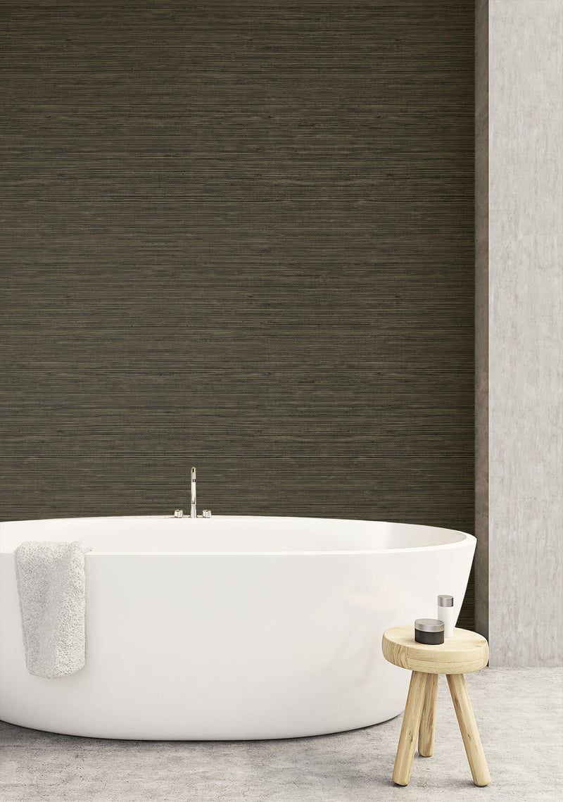 media image for Sisal Hemp Wallpaper in Portobello from the More Textures Collection by Seabrook Wallcoverings 28