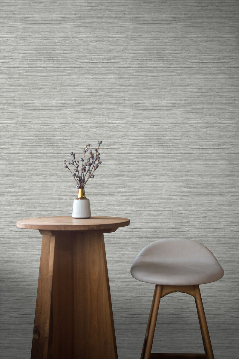 media image for Sisal Hemp Wallpaper in Salt Glaze from the More Textures Collection by Seabrook Wallcoverings 273