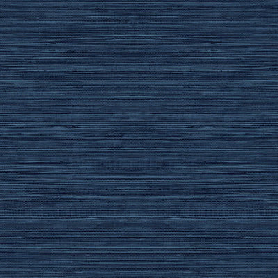 product image of Sisal Hemp Wallpaper in Sapphire from the More Textures Collection by Seabrook Wallcoverings 514