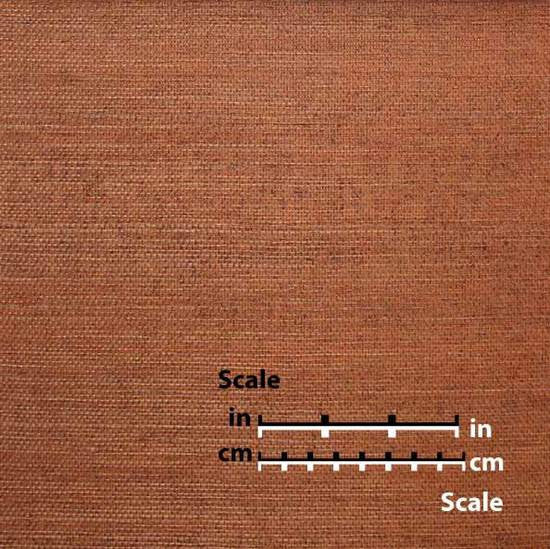 media image for Sisal Wallpaper in Burnt Orange from the Winds of the Asian Pacific Collection by Burke Decor 255