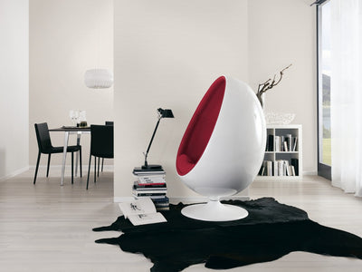 product image for Small Graphics Wallpaper in White and Metallic design by BD Wall 45