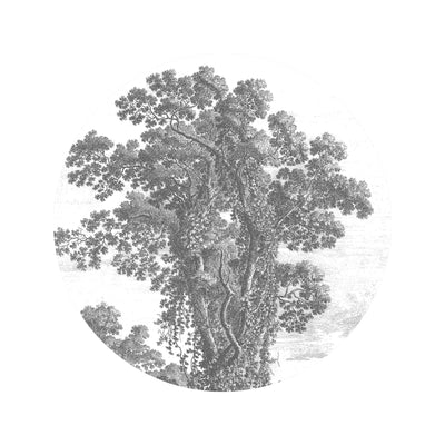 product image for Small Wallpaper Circle in Engraved Tree 013 by KEK Amsterdam 48