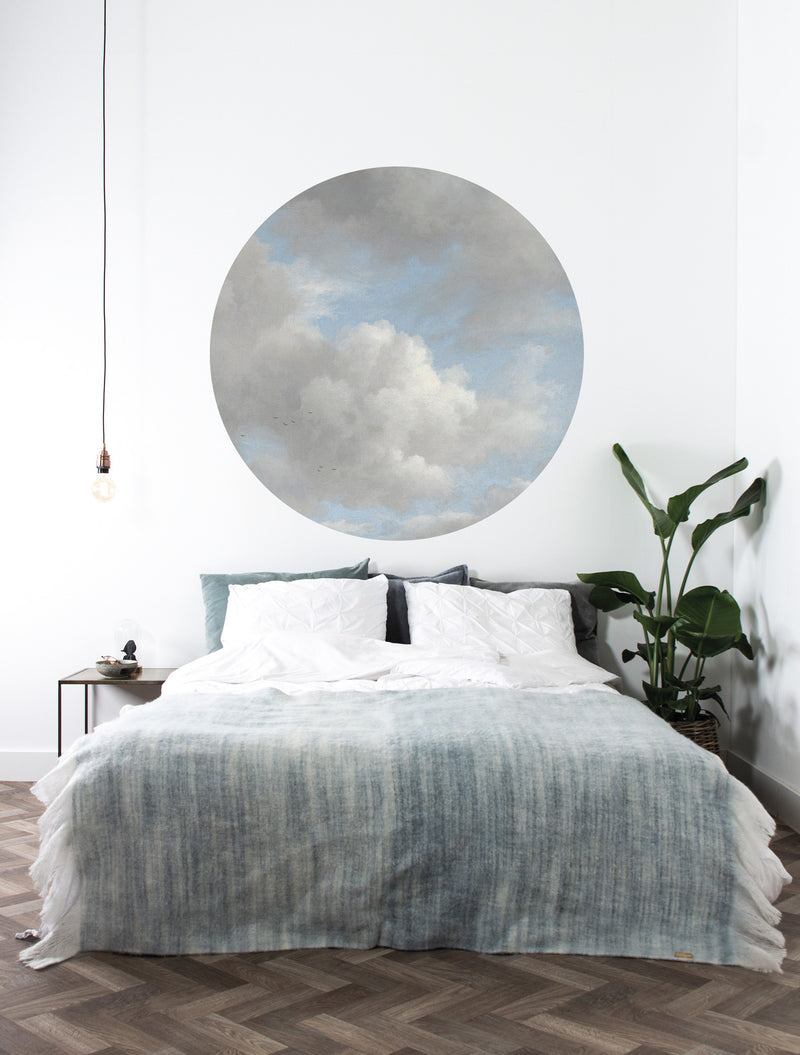 media image for Small Wallpaper Circle in Golden Age Clouds 007 by KEK Amsterdam 254