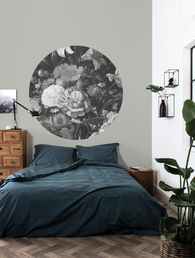 media image for Small Wallpaper Circle in Golden Age Flowers 009 by KEK Amsterdam 24