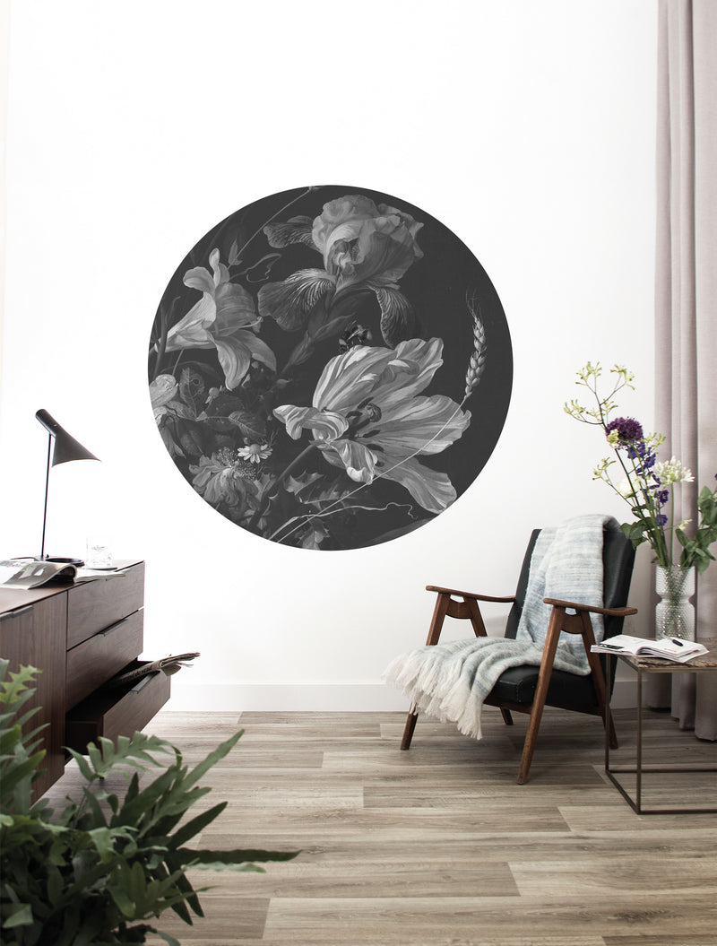 media image for small wallpaper circle in golden age flowers 010 by kek amsterdam 2 234