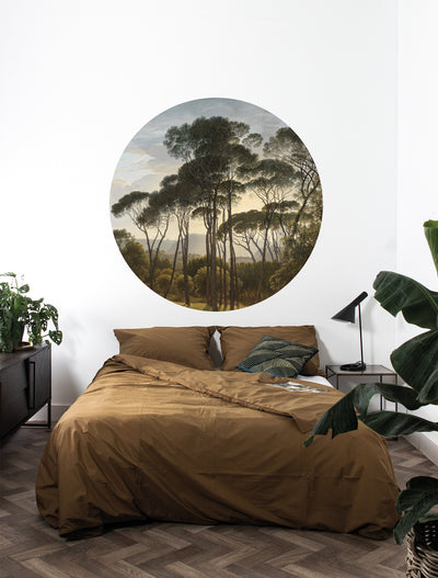 product image for Small Wallpaper Circle in Golden Age Landscape 011 by KEK Amsterdam 26
