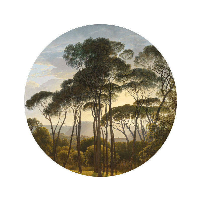 media image for Small Wallpaper Circle in Golden Age Landscape 011 by KEK Amsterdam 282